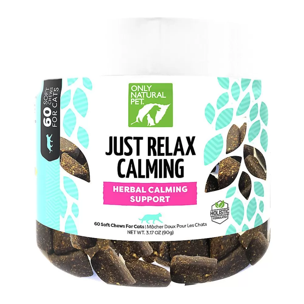 Vitamins & Supplements<Only Natural Pet Natural Just Relax Calming Chew - 60 Ct