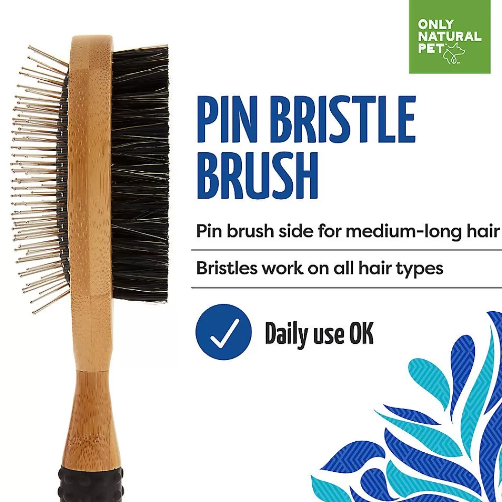 Grooming Supplies<Only Natural Pet ® Pin Bristle Dog Brush