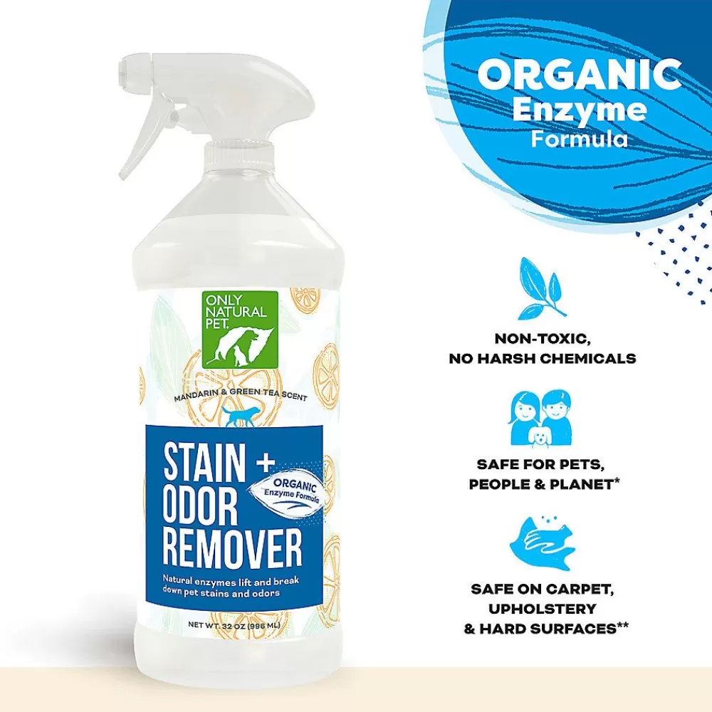 Indoor Cleaning<Only Natural Pet ® Stain + Odor Remover - Mandarin & Green Tea Scent