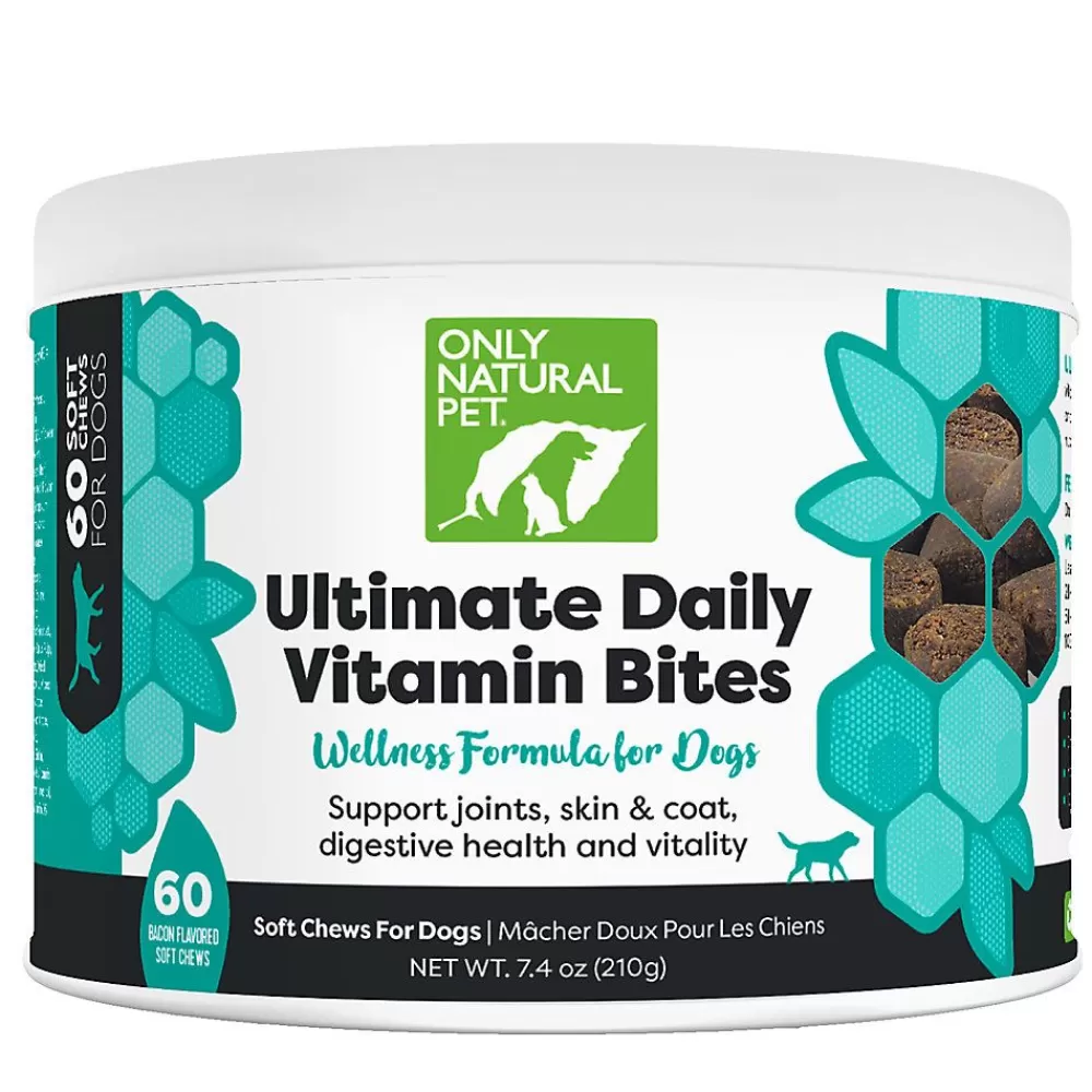 Vitamins & Supplements<Only Natural Pet ® Ultimate Daily Vitamin Bites Dog Soft Chews