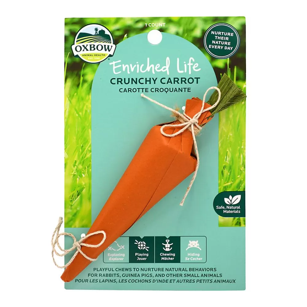 Toys & Habitat Accessories<Oxbow Enriched Life Crunchy Carrot Small Pet Chew Orange