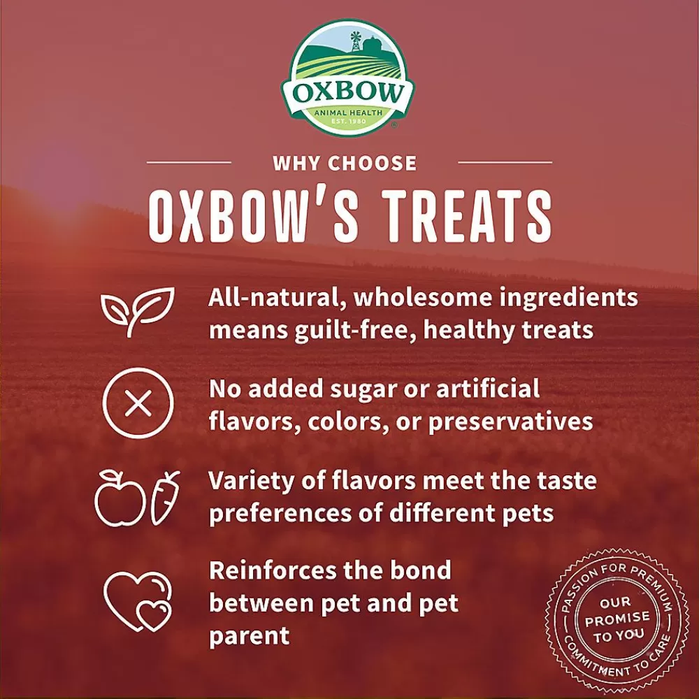 Rabbit<Oxbow Simple Rewards Baked Small Pet Treats - Apple & Banana