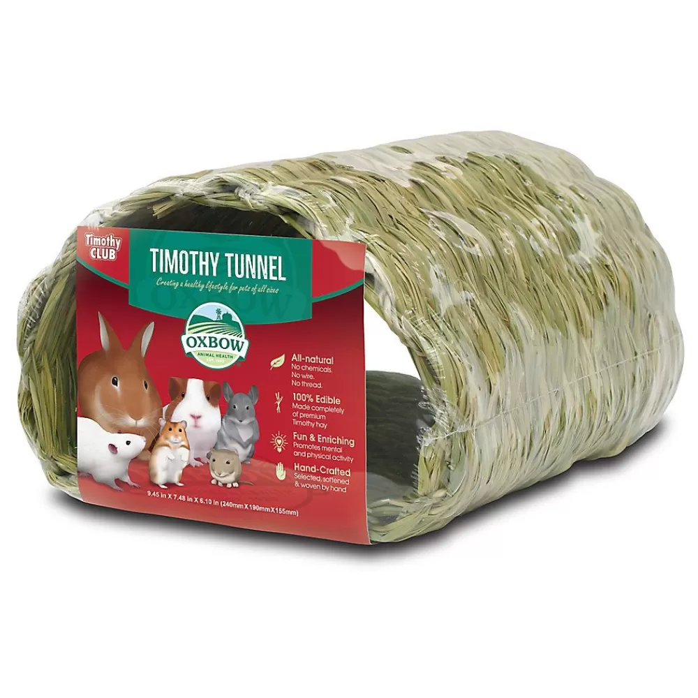 Toys & Habitat Accessories<Oxbow Timothy Club Small Animal Timothy Tunnel