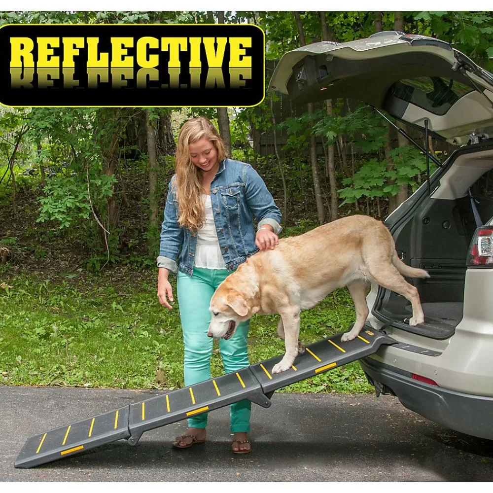 Car Rides<Pet Gear Extra Wide Reflective Pet Ramp