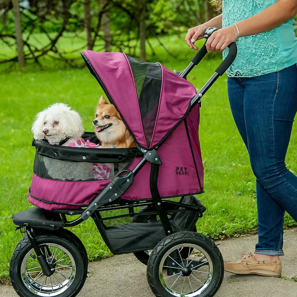 Day Trips<Pet Gear No-Zip Double Pet Stroller Purple