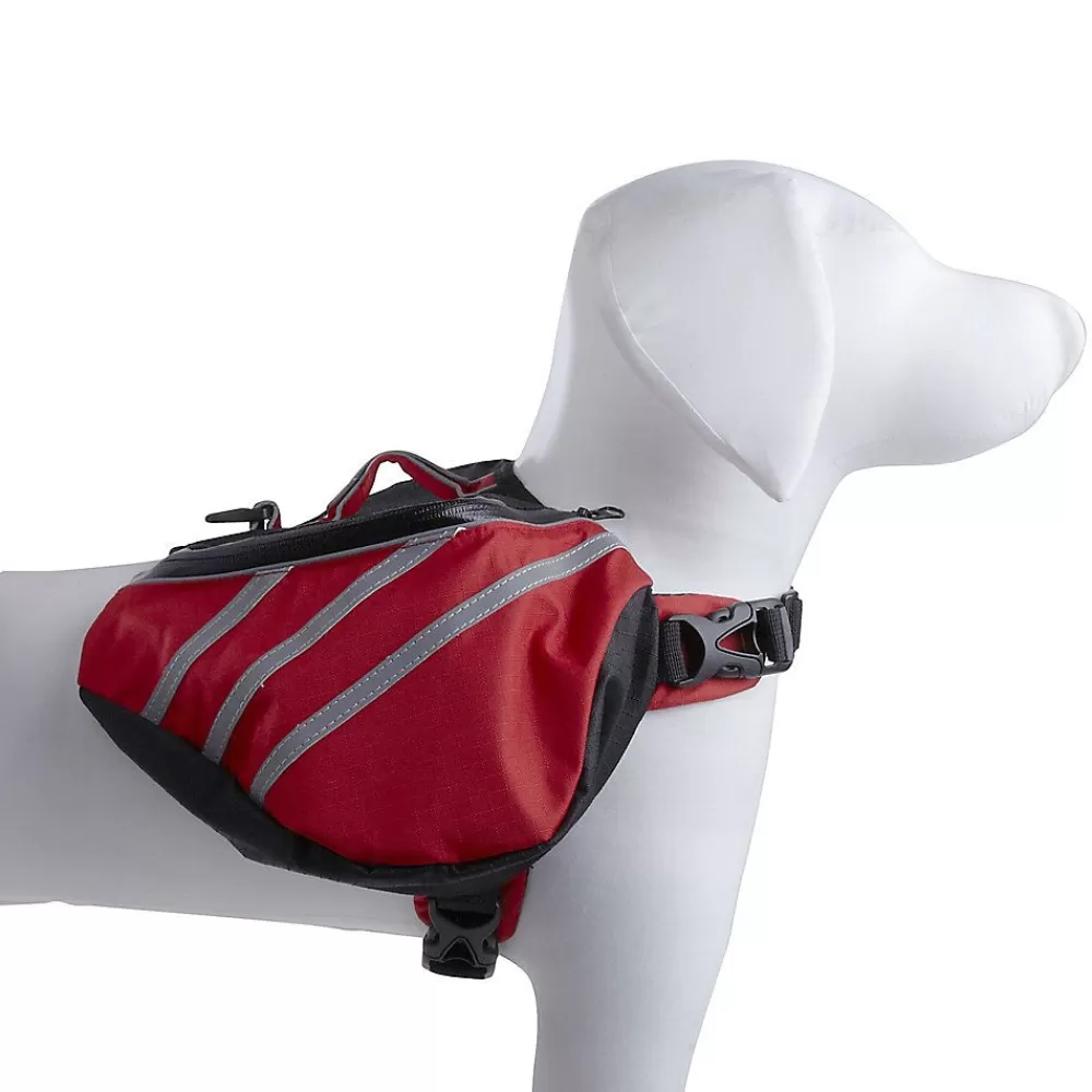 Day Trips<Pet Life Waterproof Everest Dog Backpack Red