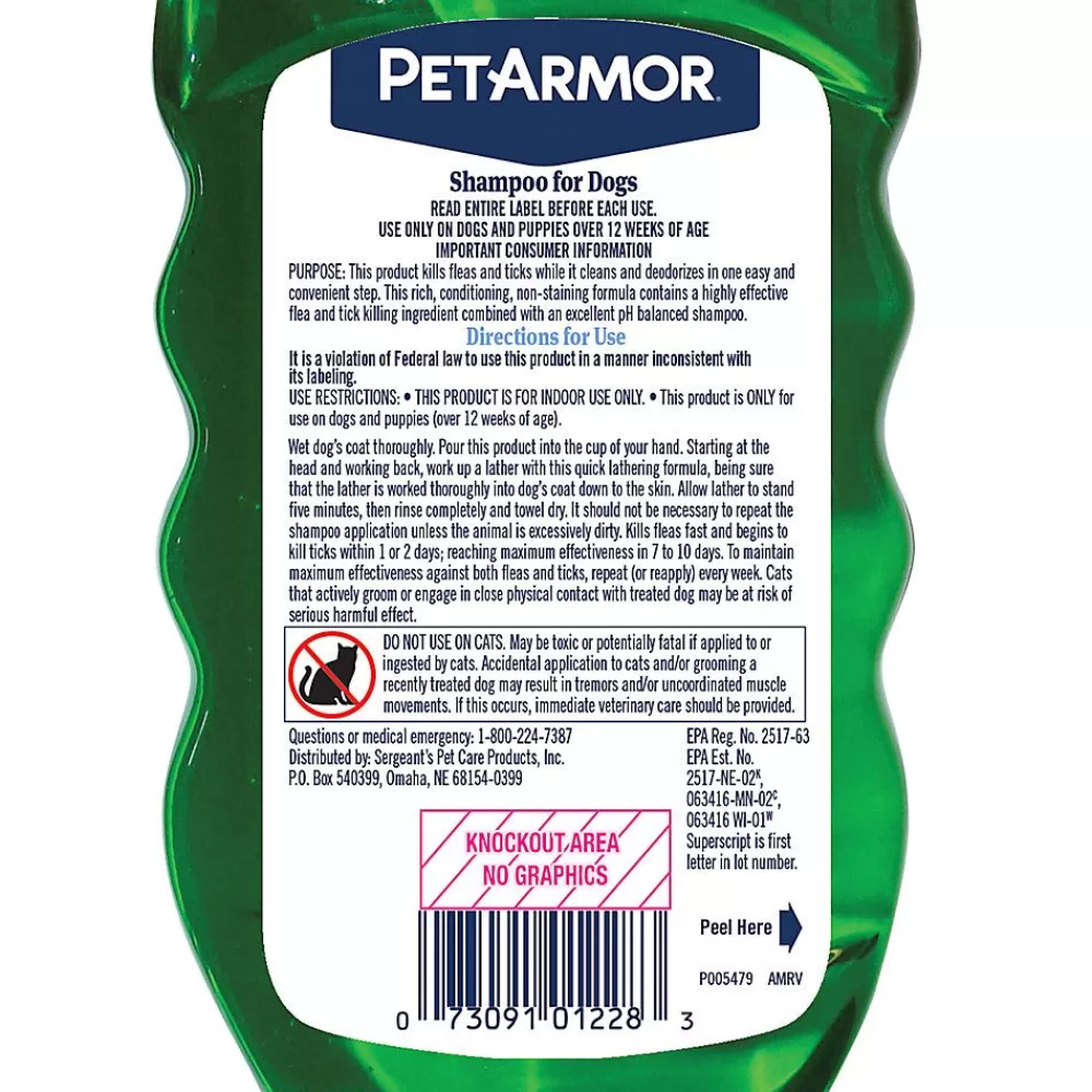 Flea & Tick<PetArmor ® Flea & Tick Shampoo For Dogs - Sunwashed Linen