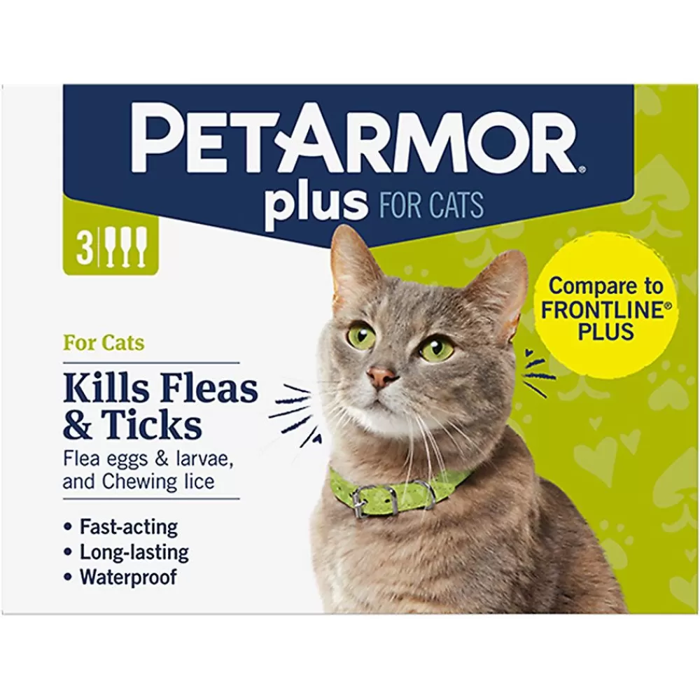 Flea & Tick<PetArmor ® Plus For Cats Over 1.5 Lbs Flea & Tick Spot On Treatment