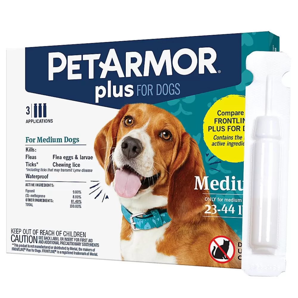 Flea & Tick<PetArmor ® Plus For Dogs 23-44 Lbs Flea & Tick Spot On Treatment