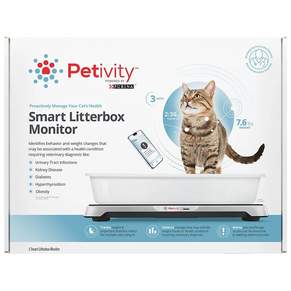 Smart Litter Boxes<Petivity Smart Litterbox Monitor System