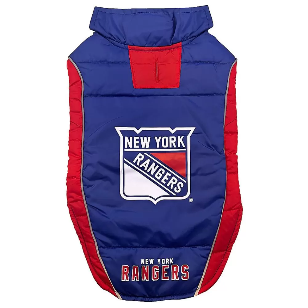 Clothing & Shoes<Pets First Ny Rangers Puffer Pet Vest
