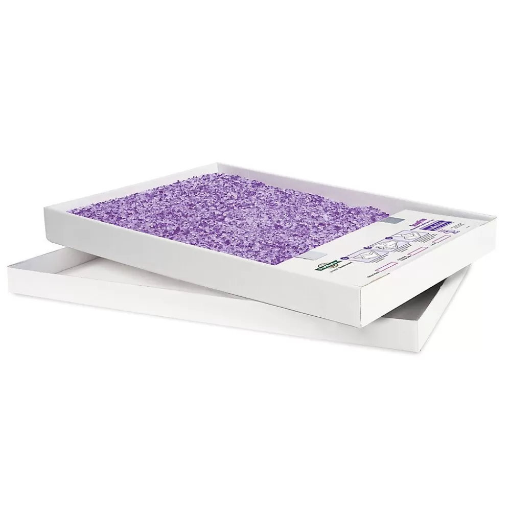 Litter<PetSafe ® Scoopfree® Crystal Disposable Litter Tray, Lavender Scent, 1-Pack