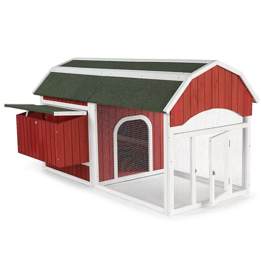 Hutches & Pens<Prevue Pet Products Prevue Pet Red Barn Chicken Coop