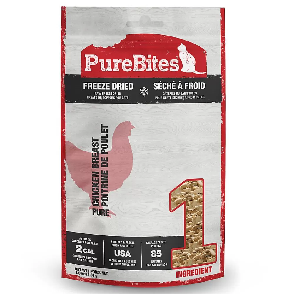 Treats<PureBites ® Freeze Dried Cat Treat - Natural, Chicken