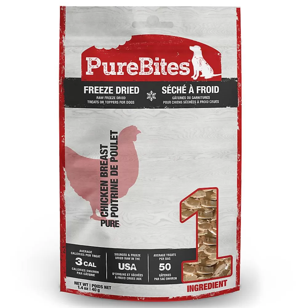 Puppy Treats<PureBites ® Freeze Dried Dog Treat - Chicken