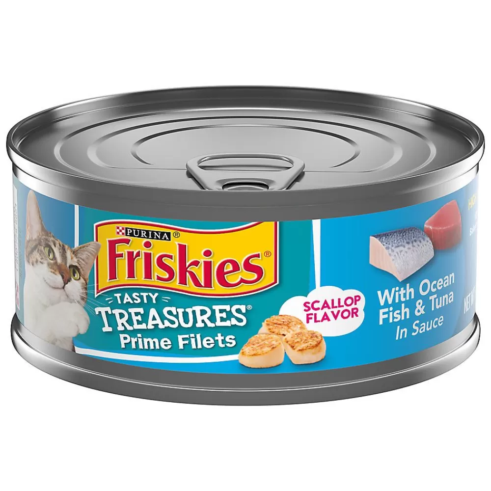 Wet Food<Friskies Purina® ® Tasty Treasures Adult Cat Wet Food - 6.04 Oz.