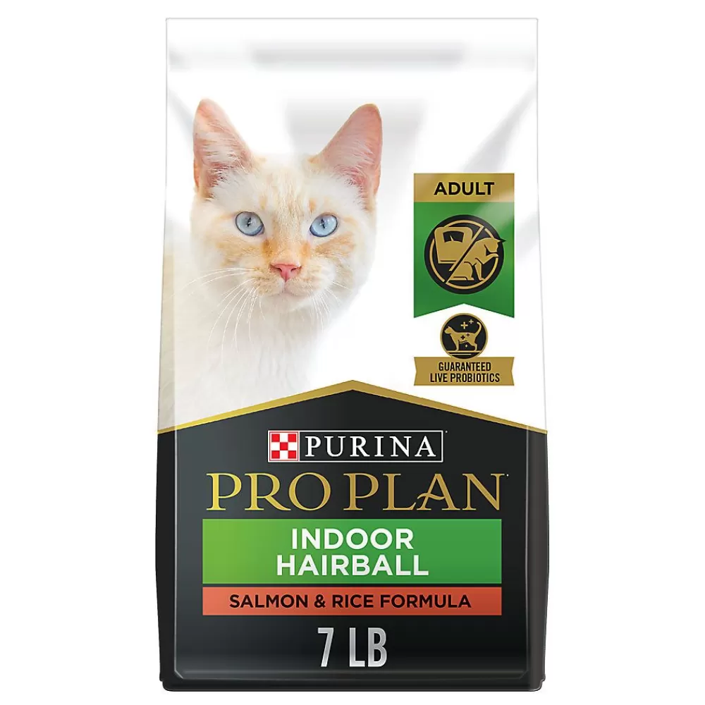 Dry Food<Purina Pro Plan Focus Indoor Adult Dry Cat Food - With Vitamins, High Fiber, Salmon & Rice