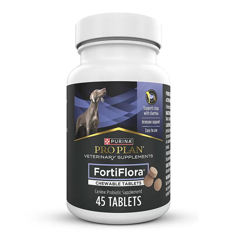 Vitamins & Supplements<Purina Pro Plan Purina® Pro Plan® Veterinary Diets Fortiflora Dog Chewable Tablet Supplements