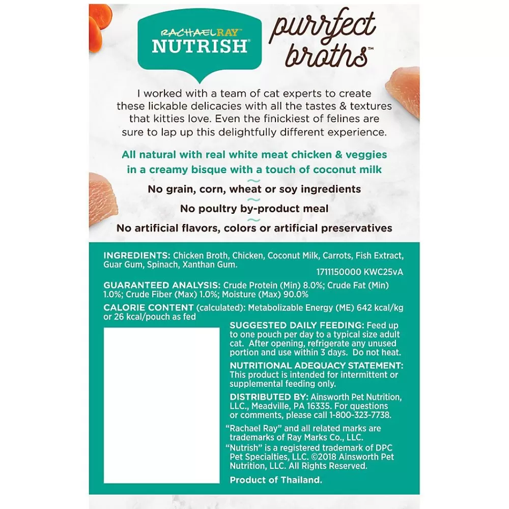 Food Toppers<Rachael Ray Nutrish Purrfect Broths Cat Treat - 1.4 Oz