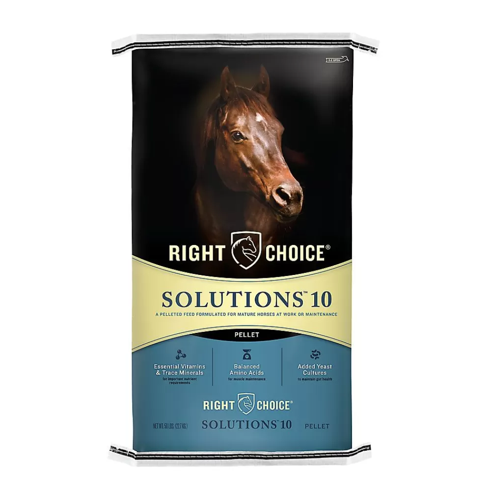 Feed<Right Choice ® Solutions 10 Horse Feed Pellet