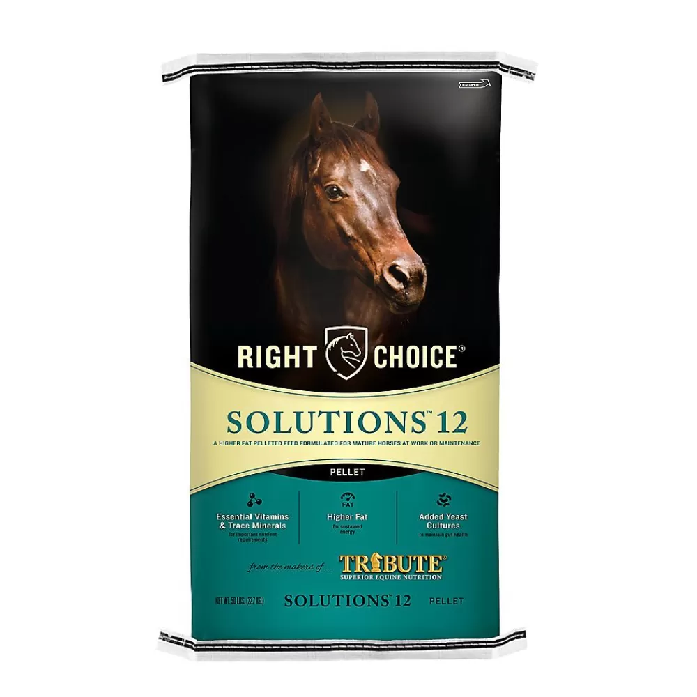 Feed<Right Choice ® Solutions 12 Horse Feed Pellet