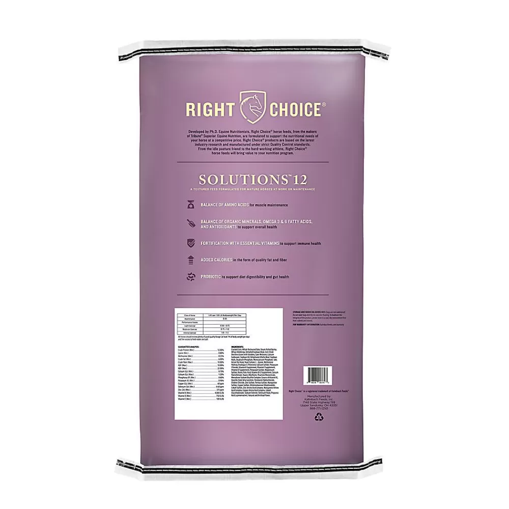 Feed<Right Choice ® Solutions 12 Textured Horse Feed