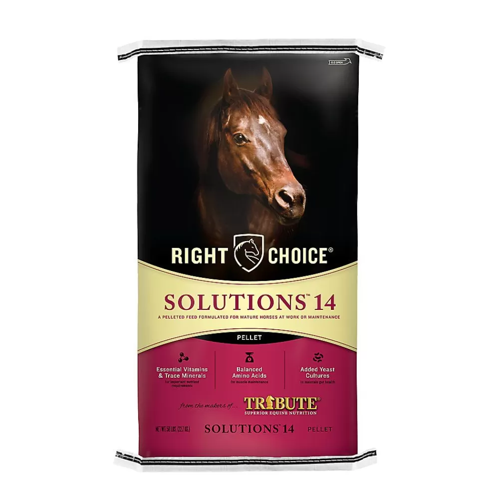 Feed<Right Choice ® Solutions 14 Horse Feed Pellet