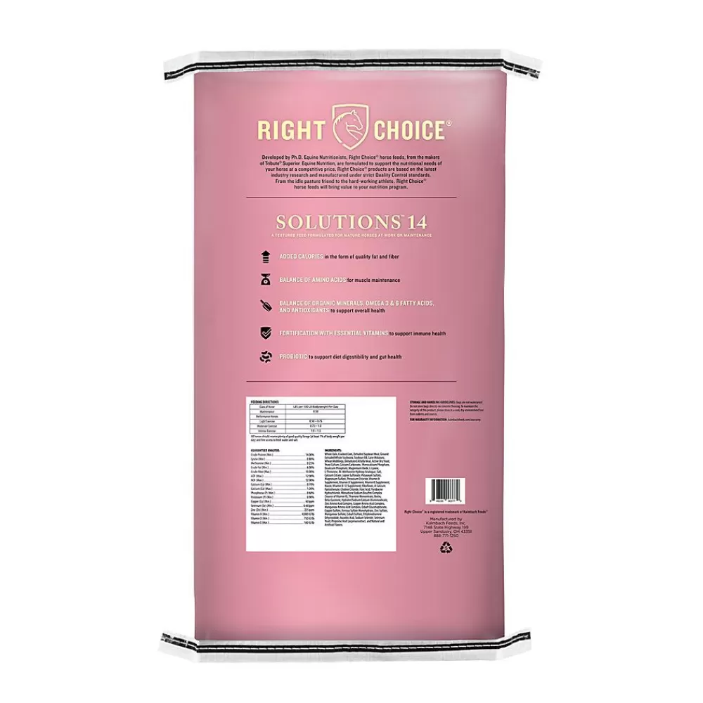 Feed<Right Choice ® Solutions 14 Textured Horse Feed