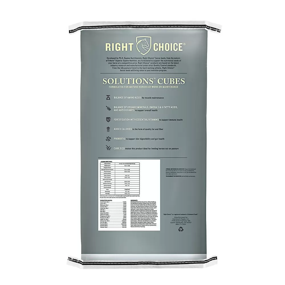 Feed<Right Choice ® Solutions Cubes For Horses