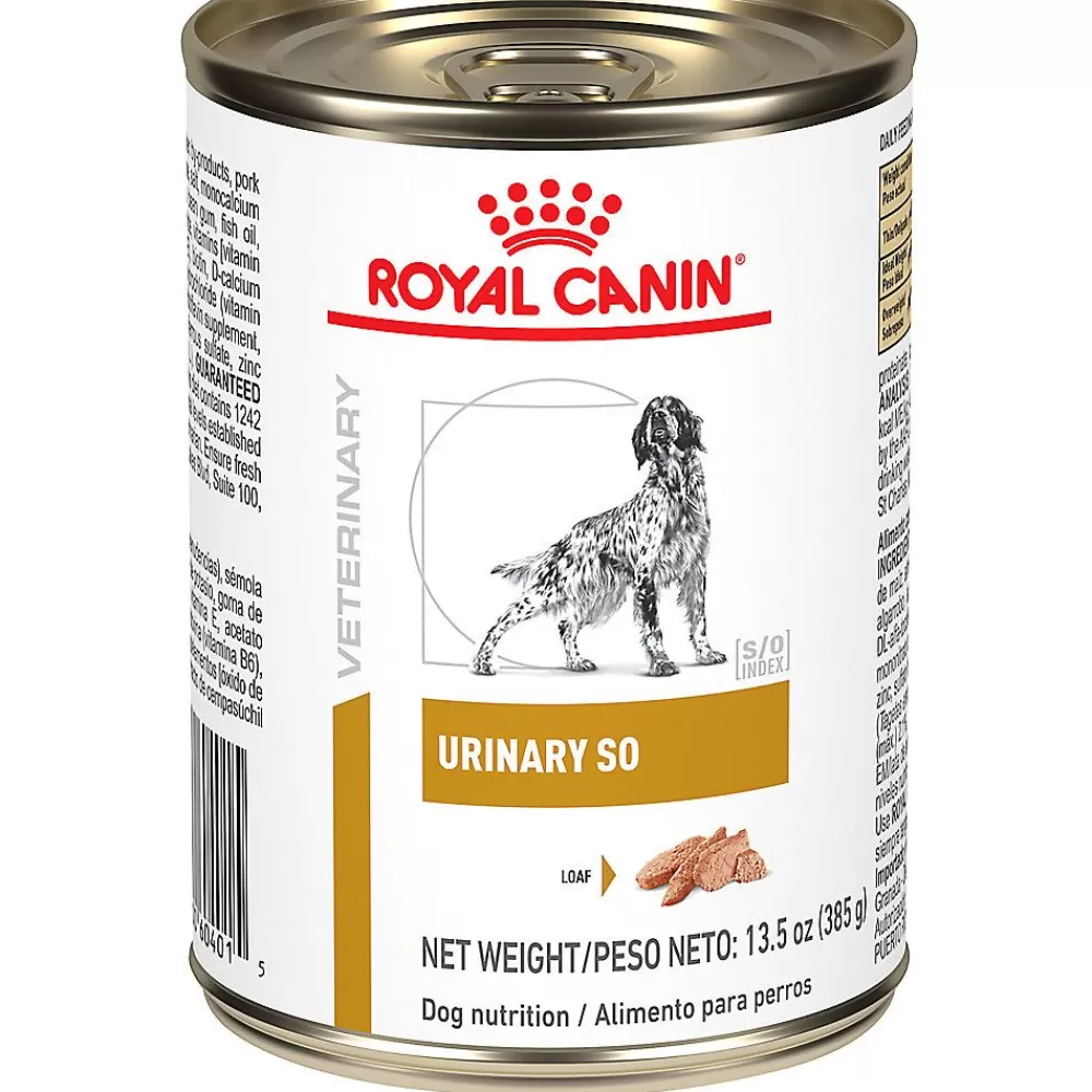 Veterinary Authorized Diets<Royal Canin Veterinary Diet Royal Canin® Veterinary Diet Canine Urinary So Adult Dog Loaf In Sauce Wet Food 13.5 Oz Can