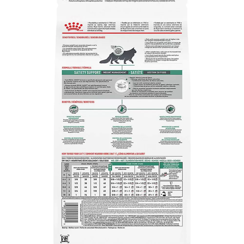 Veterinary Authorized Diets<Royal Canin Veterinary Diet Royal Canin® Veterinary Diet Feline Satiety Support Adult Dry Cat Food