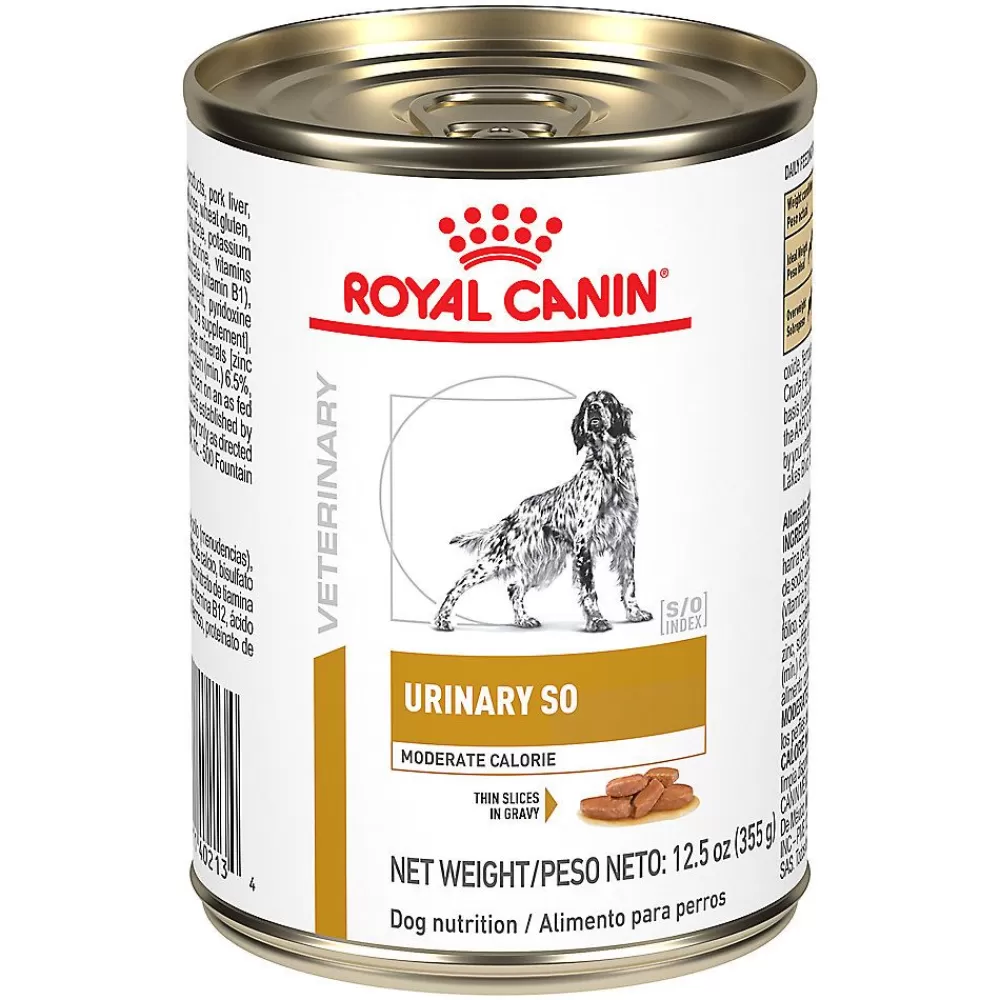 Veterinary Authorized Diets<Royal Canin Veterinary Diet Royal Canin® Veterinary Diet Urinary So Moderate Calorie Adult Dog Wet Food In Gravy 12.5 Oz Can