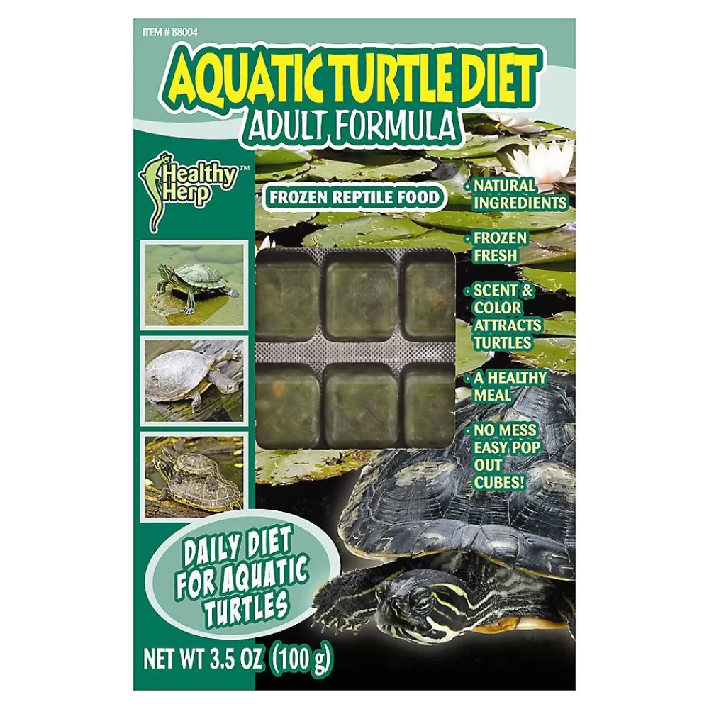 Frog<San Francisco Bay Brand® Healthy Herp Aquatic Adult Turtle Frozen Food