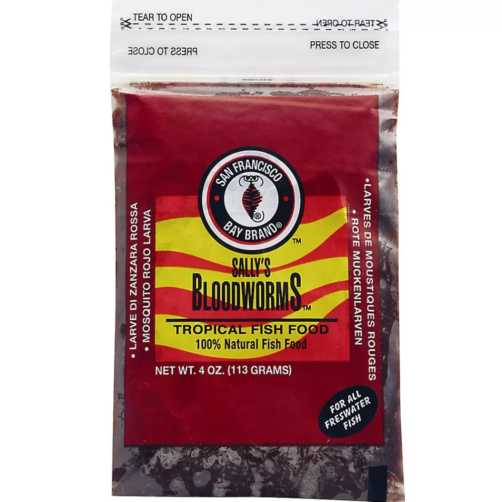 Food<San Francisco Bay Brand® Sally'S Frozen Bloodworms Fish Food