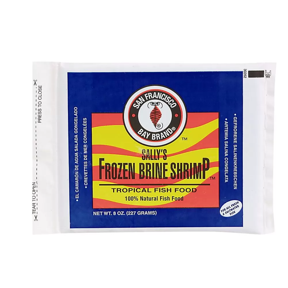 Koi & Pond<San Francisco Bay Brand® Sally'S Frozen Brine Shrimp Frozen Fish Food