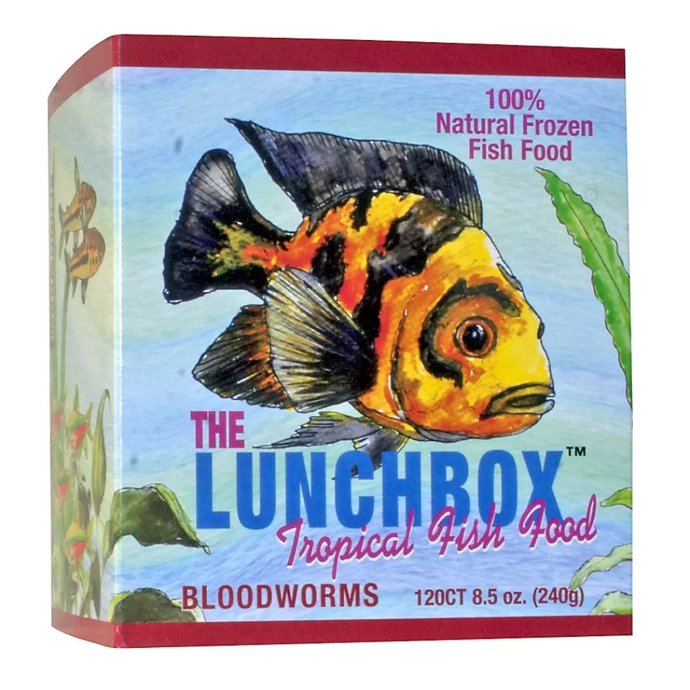 Food<San Francisco Bay Brand® The Lunchbox Frozen Bloodworms Tropical Fish Food