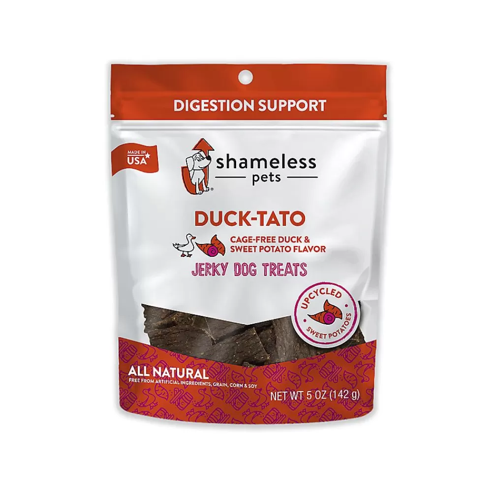Jerky<Shameless Pets Duck-Tato Jerky Dog Treats - Cage-Free Duck & Sweet Potato