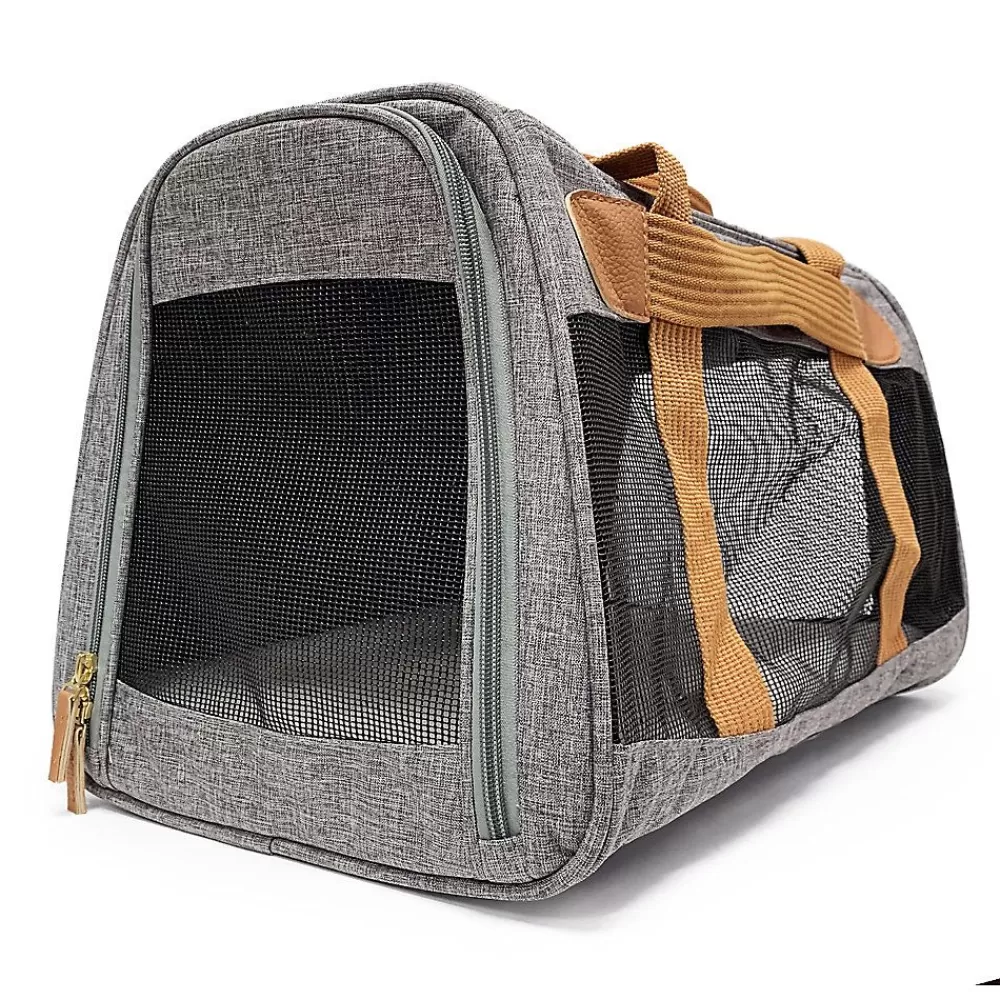 Crates, Gates & Containment<Sherpa Element Deluxe Pet Carrier - Travel Airline Approved Gray