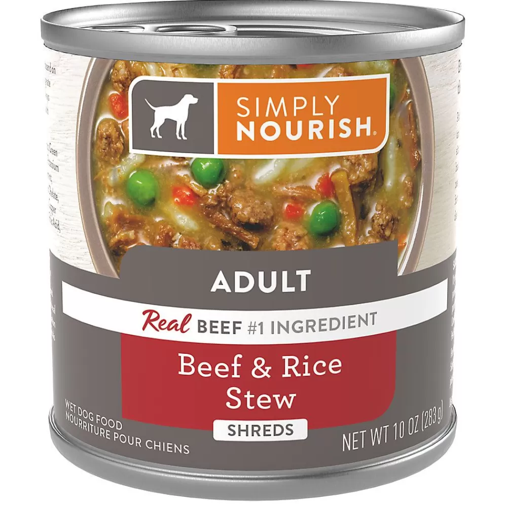 Canned Food<Simply Nourish ® Adult Wet Dog Food - 10 Oz., Stew