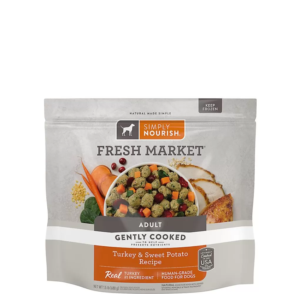 Fresh & Frozen Dog Food<Simply Nourish ® Fresh Market Adult Frozen Dog Food - Turkey & Sweet Potato