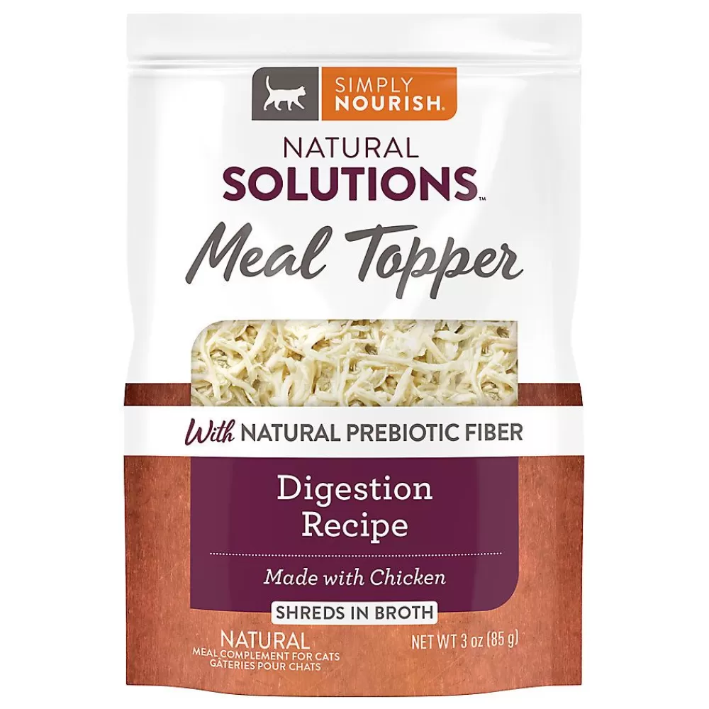 Food Toppers<Simply Nourish ® Natural Solutions Digestion Recipe Shreds In Broth Cat Meal Topper - 3Oz