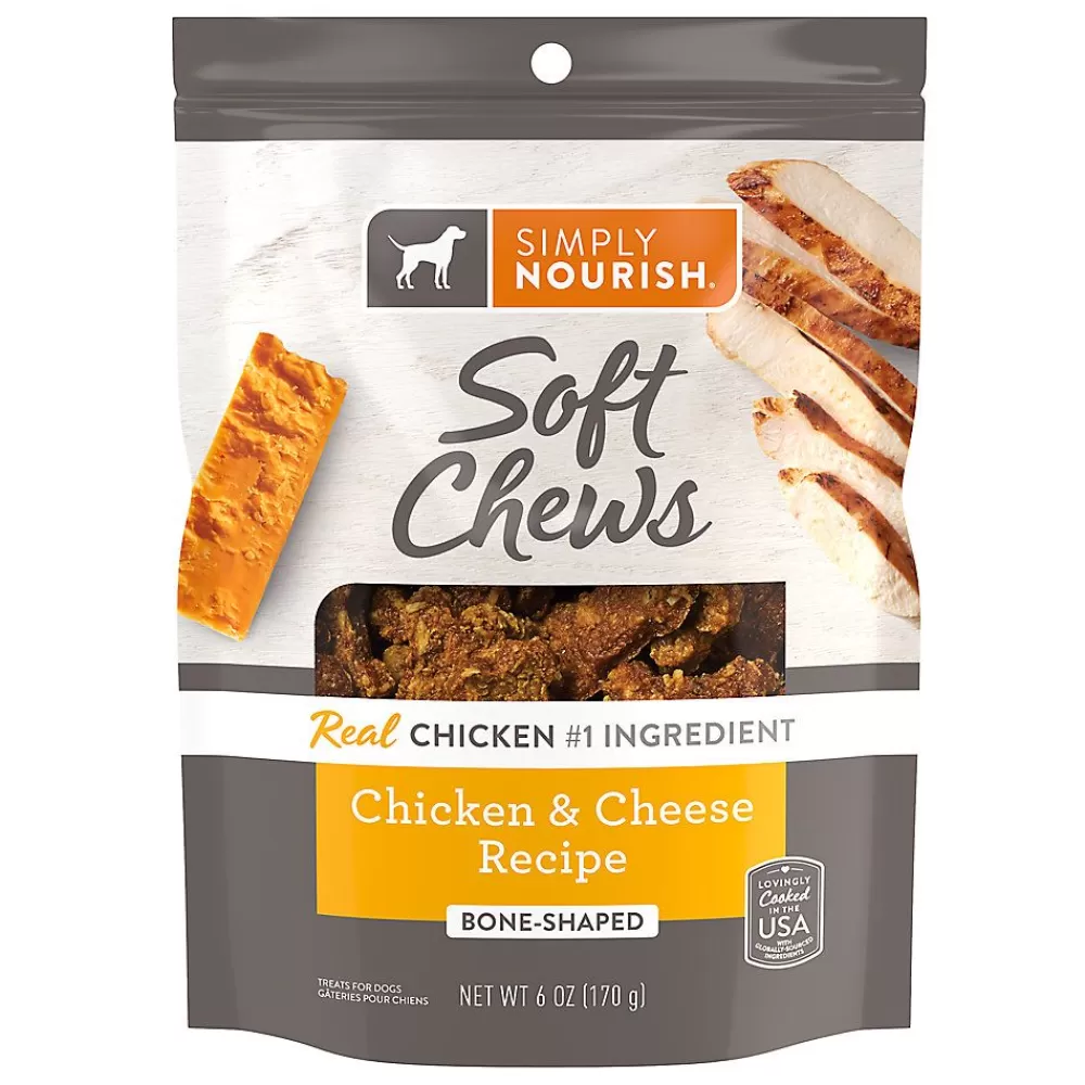 Chewy Treats<Simply Nourish ® Original Soft Chews Dog Treat - Chicken & Cheese