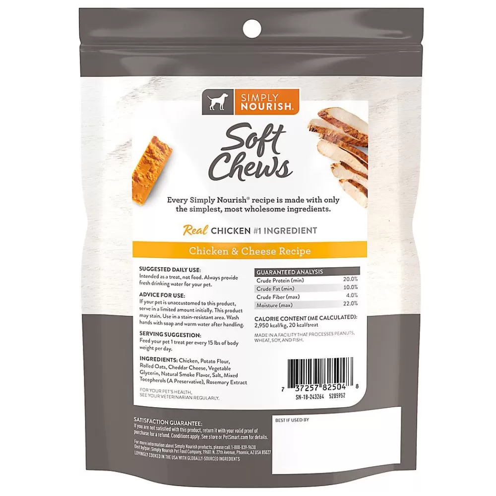 Chewy Treats<Simply Nourish ® Original Soft Chews Dog Treat - Chicken & Cheese