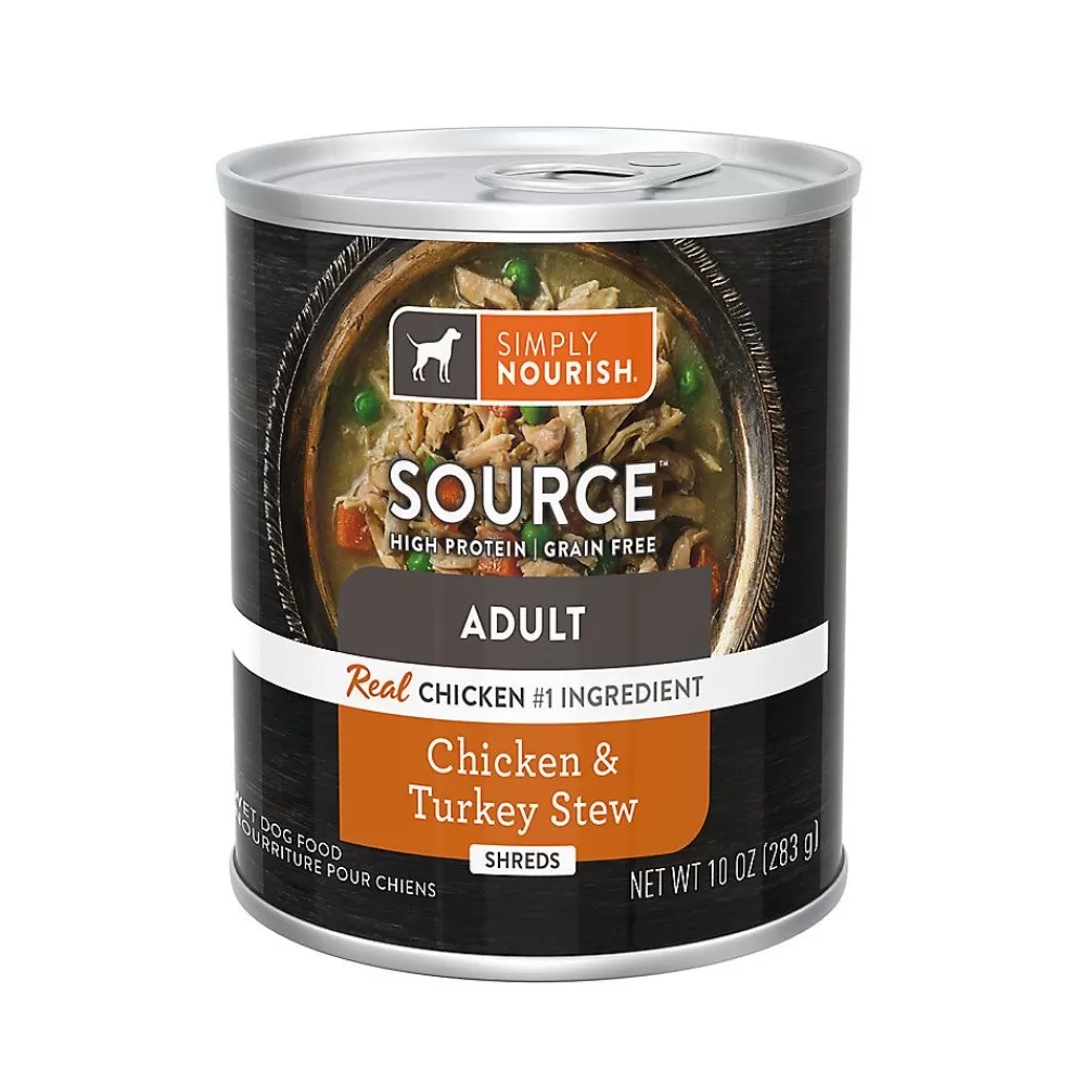 Canned Food<Simply Nourish ® Source Adult Wet Dog Food - 10 Oz., Stew