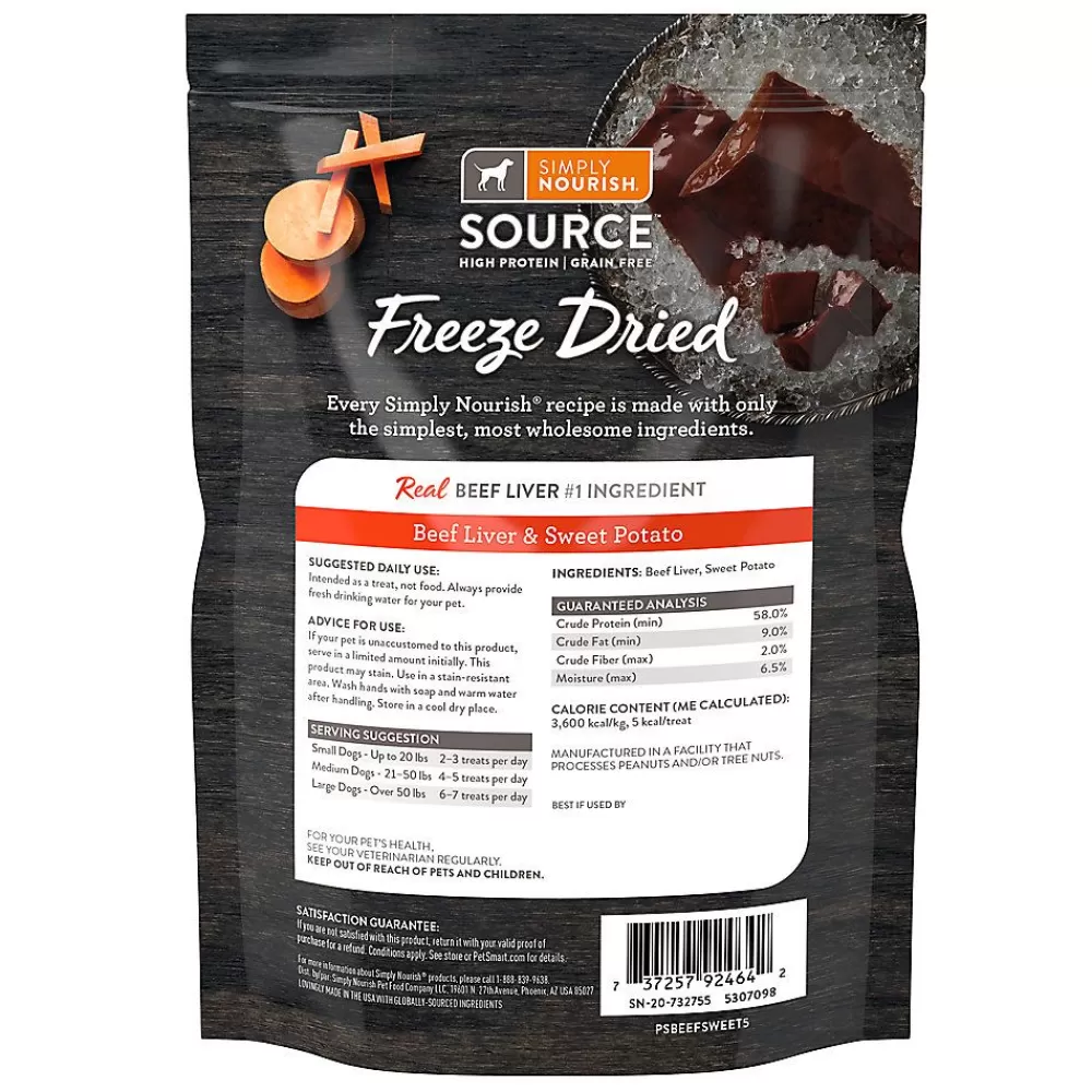 Training Treats<Simply Nourish ® Source Dog Freeze-Dried Treat - Beef Liver & Sweet Potato