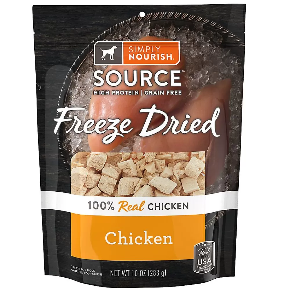 Puppy Treats<Simply Nourish ® Source Dog Freeze-Dried Treat - Chicken, 10 Oz.