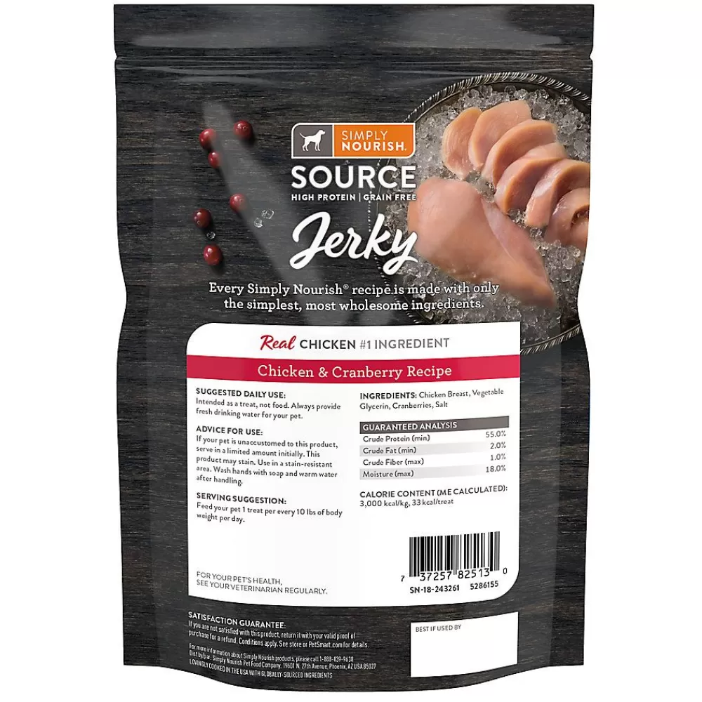 Jerky<Simply Nourish ® Source Dog Jerky Treat - Chicken & Cranberry