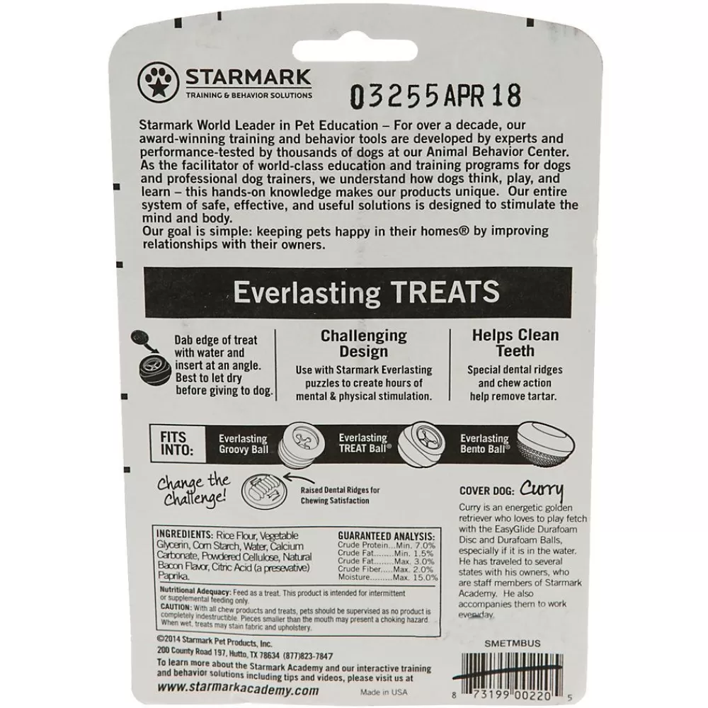 Training Treats<Starmark ® Everlasting Treats Dog Toy Treat Insert - Bacon Flavor