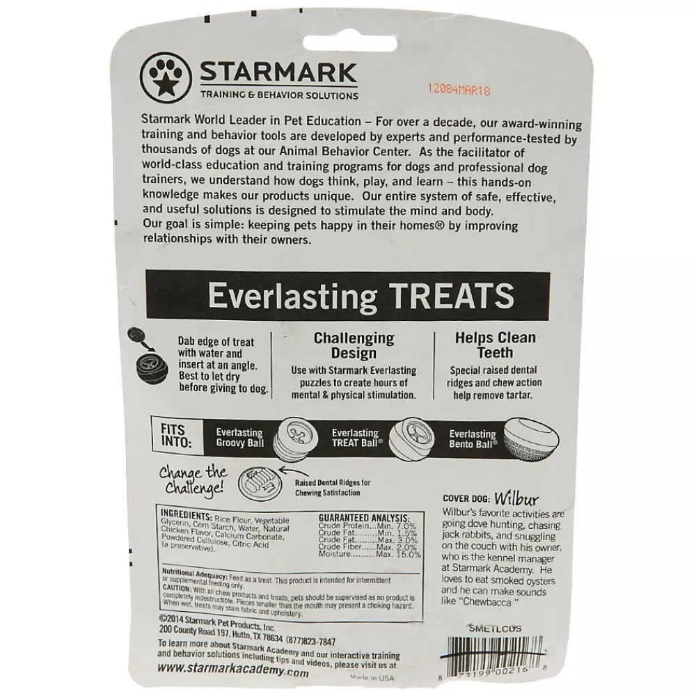 Training & Behavior<Starmark ® Everlasting Treats Dog Toy Treat Insert - Chicken Flavor