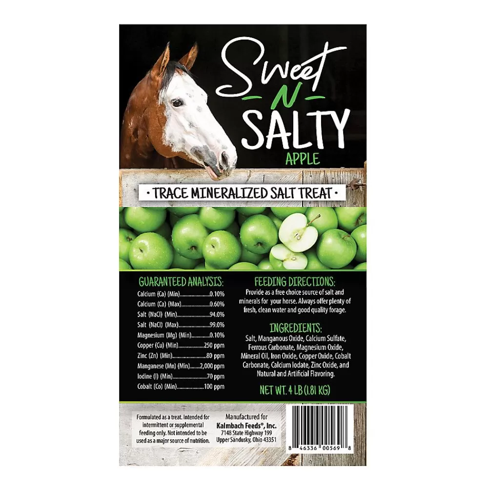 Feed<Sweet Country Sweet N Salty Apple Salt Brick For Horses